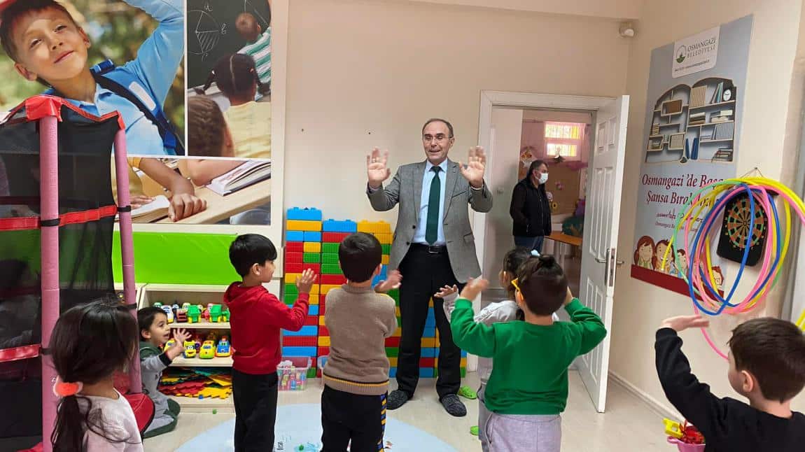 Osmangazi Belediyesi Demirkapı Şükran Gönenç Bilgi Evi Okul Öncesi Kurslarımız
