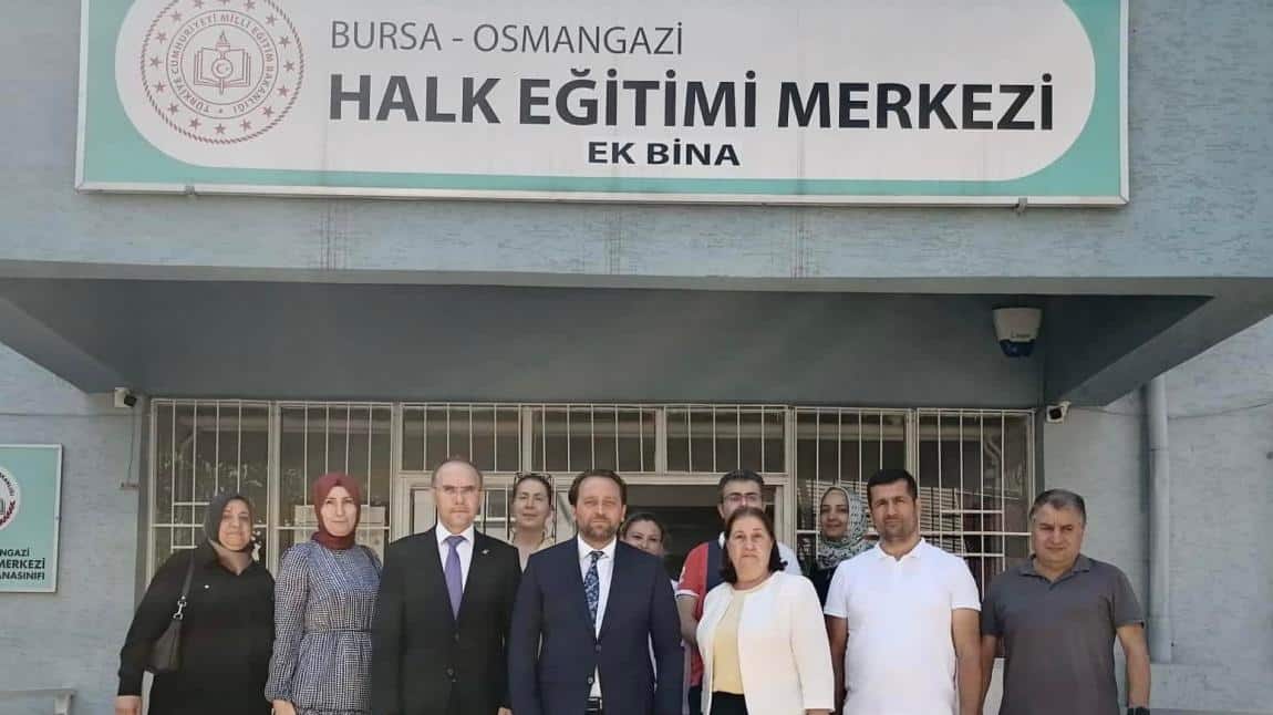 İL MİLLİ EĞİTİM MÜDÜRÜMÜZ SN SERKAN GÜR'ÜN MERKEZİMİZE TEŞEKKÜR ZİYARETİ.