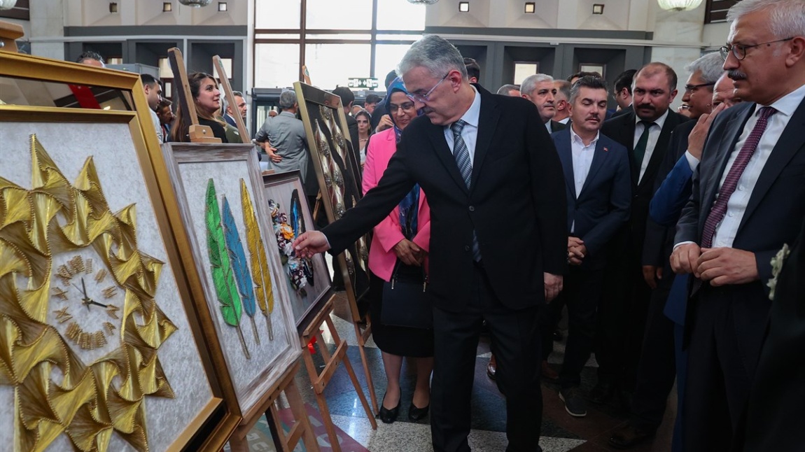  DENETİMLİ SERBESTLİK MÜDÜRLÜĞÜ'NE AÇTIĞIMIZ KURSLARIN SERGİSİ